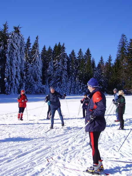 Školení vedoucích a cvičitelů lyžařské turistiky na Švajlových Ladech, 13. - 15. 1. 2006